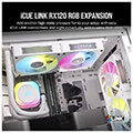 corsair co 9051021 ww rx120 icue link rgb expansion fan 120mm white extra photo 1