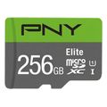 pny elite micro sdxc 256gb u1 with adapter psdu256v11100el ge extra photo 2