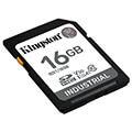 kingston sdit 16gb 16gb industrial pslc sdhc memory card uhs i u3 v30 a1 tls nand extra photo 1