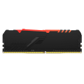 ram kingston kf436c17bba 8 fury beast rgb 8gb ddr4 3600mhz extra photo 3