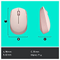 logitech 910 006865 m171 wireless mouse rose extra photo 4