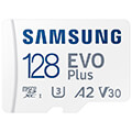 samsung evo plus 128gb micro sdxc uhs i u3 v30 a2 adapter mb mc128sa eu extra photo 1