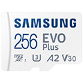 samsung evo plus 256gb micro sdxc uhs i u3 v30 a2 adapter mb mc256sa eu extra photo 1