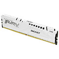 ram kingston kf556c36bwe 32 fury beast white 32gb ddr5 5600mhz cl36 amd expo extra photo 2