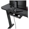sense7 gaming desk nomad basic 120 x 60 cm black extra photo 8