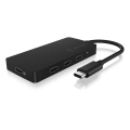 raidsonic icy box ib hub1429 cpd usb c 3 port usb c and 1 port pd hub extra photo 1