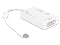 delock 61768 adapter mini displayport 11 male displayport hdmi dvi female passive extra photo 1