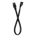 corsair diy cable premium sleeved i o cable extension kit black extra photo 1