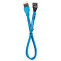 corsair diy cable premium sleeved i o cable extension kit blue extra photo 1