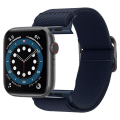 spigen fit lite band for apple watch 4 5 6 7 se 42 44 45 mm navy extra photo 2