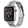 spigen modern fit band for apple watch 4 5 6 7 se 38 40 41 mm silver extra photo 1