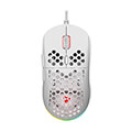 savio hex r gaming mouse white extra photo 1