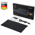 perixx periboard 429 us wired backlit mini scissor usb keyboard extra photo 3