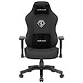 anda seat gaming chair phantom 3 large black fabric extra photo 1