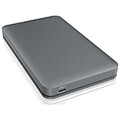 icy box ib 246 c31 g enclosure for 25 hdd ssd usb 32 gen 2 interface and silicone sleeve extra photo 1