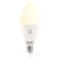 nedis wifilrc10e14 smartlife full colour led bulb e14 470lm 49w rgb warm to cool white candle extra photo 1