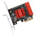 axagon pces sa6 pcie 6x int sata extra photo 2