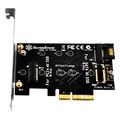 controller card silverstone pci express to m2 and sata sst ecm20 extra photo 1