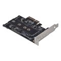 controller card silverstone pci e 4x to nvme and 2 m2 ssd sst ecm27 extra photo 4