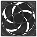 arctic p12 120mm fan black black extra photo 3