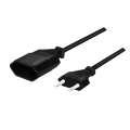 logilink cp124 power cord extension euro cee 7 16 plug to socket 3m black extra photo 4