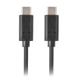 lanberg cable usb c 20 m m 3m black extra photo 1