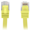 lanberg patchcord cat5e flat 05m yellow extra photo 1