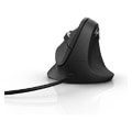 hama 182698 vertical ergonomic emc 500 mouse black extra photo 2