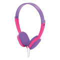 hama 177014 kids on ear stereo headphones purple pink extra photo 1