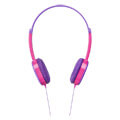 hama 177014 kids on ear stereo headphones purple pink extra photo 2