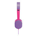 hama 177014 kids on ear stereo headphones purple pink extra photo 3