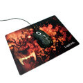 logilink id0141 ultra thin glimmer gaming mousepad wolf design extra photo 3