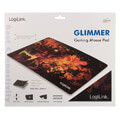 logilink id0141 ultra thin glimmer gaming mousepad wolf design extra photo 4