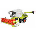 bruder claas lexion 780 terra trac combine harvester green white extra photo 3