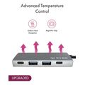 raidsonic icy box ib hub1428 c31 4 port hub with usb type c interface transfer rates up to 10 gbit  extra photo 3