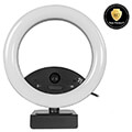 arozzi az occhio rl webcam occhio rl true privacy me ringlight kai mikrofono 1080p usb 20 extra photo 2