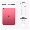 tablet apple mpqc3 ipad 10th gen 2022 109 256gb wi fi pink extra photo 1