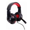 gembird ghs u 51 01 headset black red extra photo 3