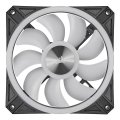 corsair icue ql120 rgb 120mm pwm single fan extra photo 2