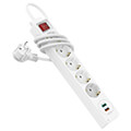 hama 133758 power strip 5 way usb c usb a socket pd quick charge max 18w ws extra photo 1