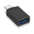 maclean otg adapter usb a to usb c black mce470 extra photo 3