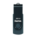 hama 182464 rotate usb flash drive usb 30 64gb 70mb s petrol blue extra photo 1