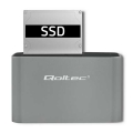 qoltec docking station hdd ssd 25 35 sata usb 30 extra photo 3