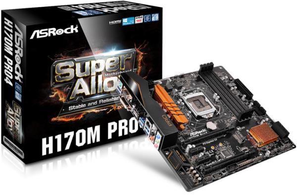 Asrock h170m pro4 обзор