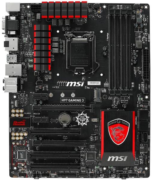 Msi h97 gaming 3 обзор