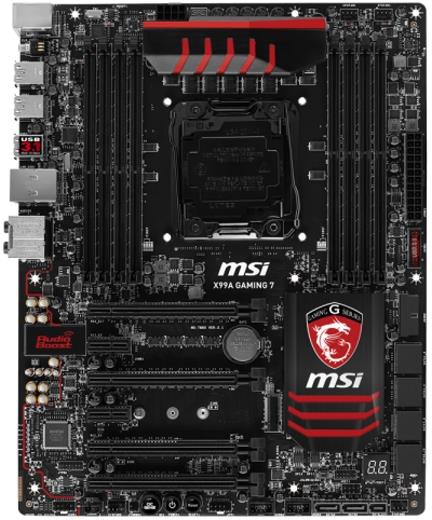 Msi x99a gaming 7 обзор