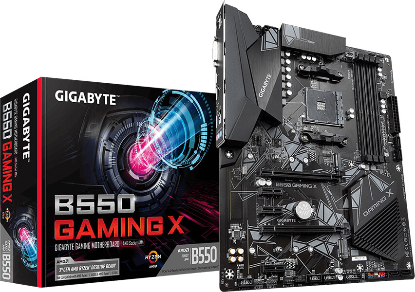 Gigabyte b550 gaming x совместимость процессоров