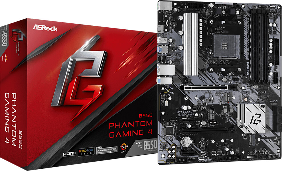 Asrock b550 phantom gaming 4 совместимость