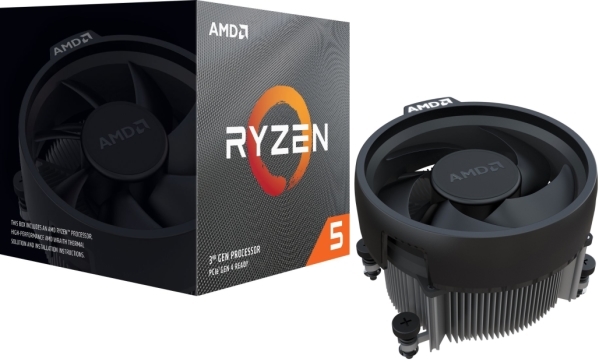 Cpu Amd Ryzen 5 3600x 380ghz 6 Core With Wraith Spire Box Επεξεργαστης Cpu Per559733 E 