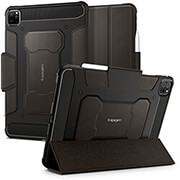 spigen rugged armor pro gunmetal for ipad pro 11 2022 2021 2020 2018 photo